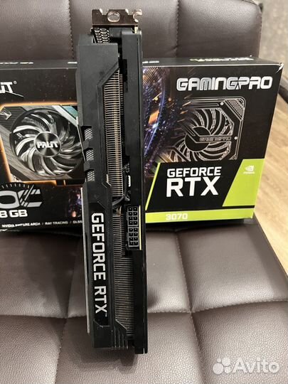 Видеокарта rtx 3070 palit gamingpro