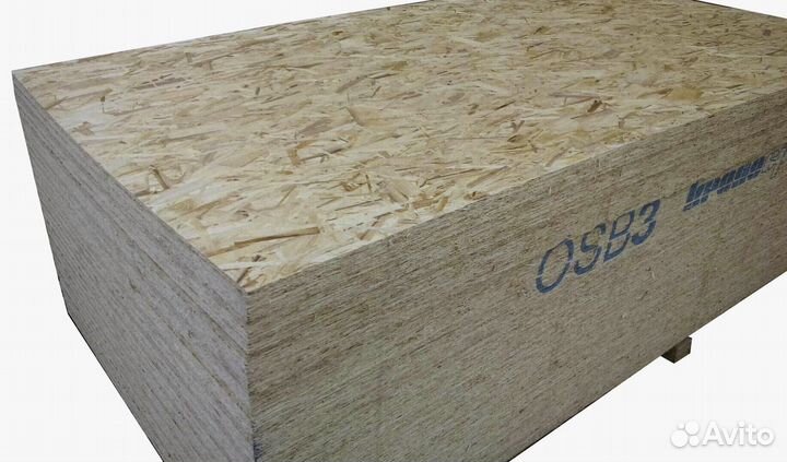 Калевала Плита OSB 9мм 1250x2500