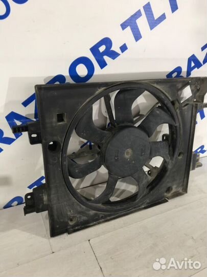 Вентилятор радиатора renault arkana 1.3 2WD CVT