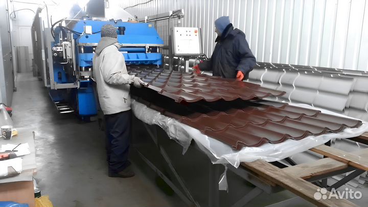 Металлочерепица классик 0,5 Satin RAL 0,5 PE