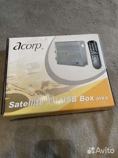 USB спутниковый тюнер Acorp satellite tv usb box