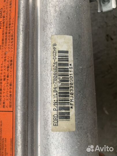 Подушка безопасности форд Ford Maverick 2001-2007