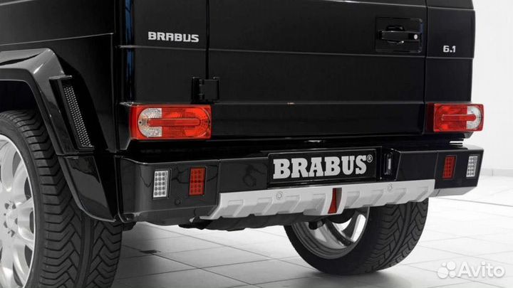 Задний бампер Brb G 800 на Mercedes G Class W463