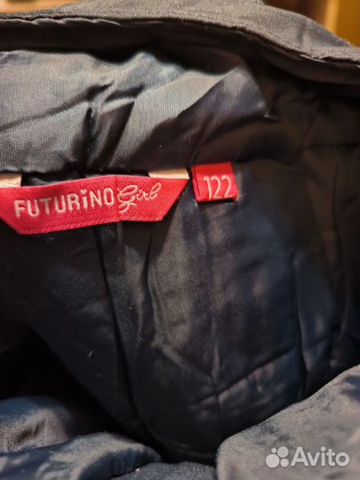 Полукомбинезон зимний для девочки р. 122й