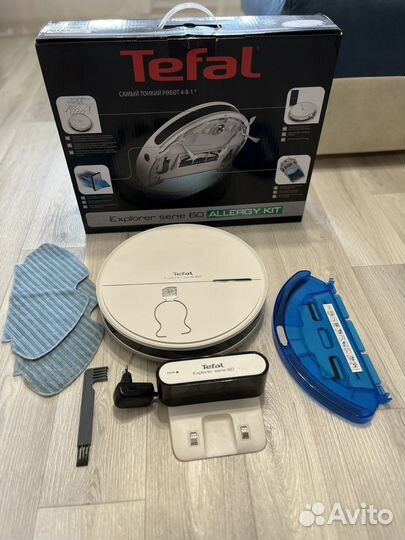Робот пылесос tefal 60