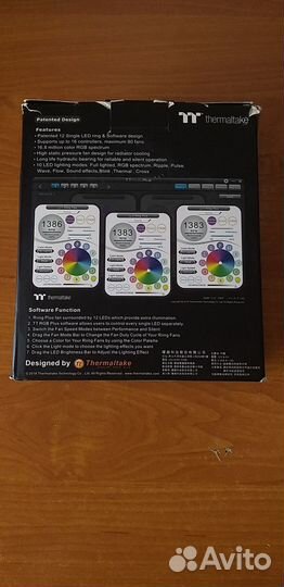 Thermaltake Riing Plus 120мм 140мм