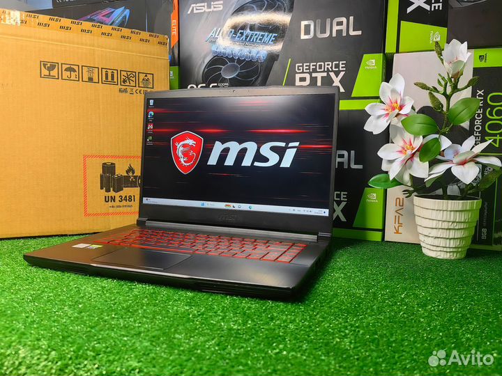 Ноутбук игровой MSI i5 / RTX 3060 6 Gb