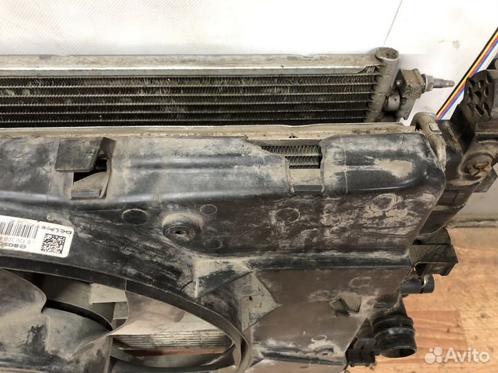 Кассета радиаторов Opel Astra j a16let