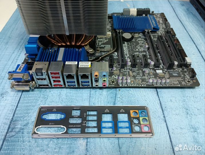 Комплект i7-3770K + Z77X + 16GB Corsair + башня