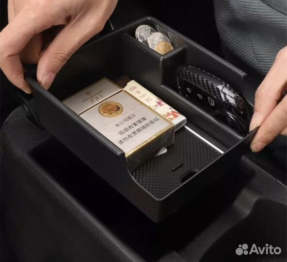 Ящик для хранения в подлокотник Creta / Хендай Крета 2022-2023 г.в