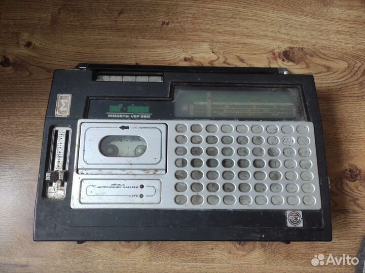 Магнитола СССР vef 260