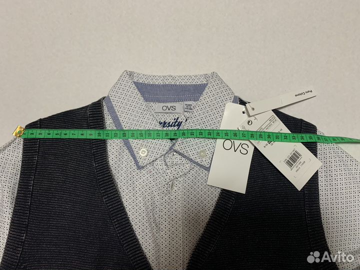 Рубашка и жилетка для мальчика