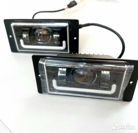 Птф Ваз 2110, 2114 диодные с линзой и ход.огнями