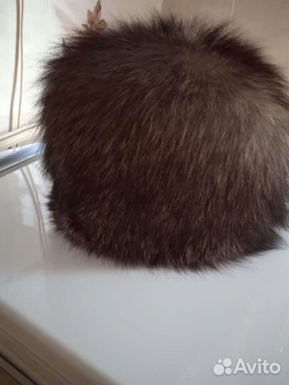 Шапка из чернобурки