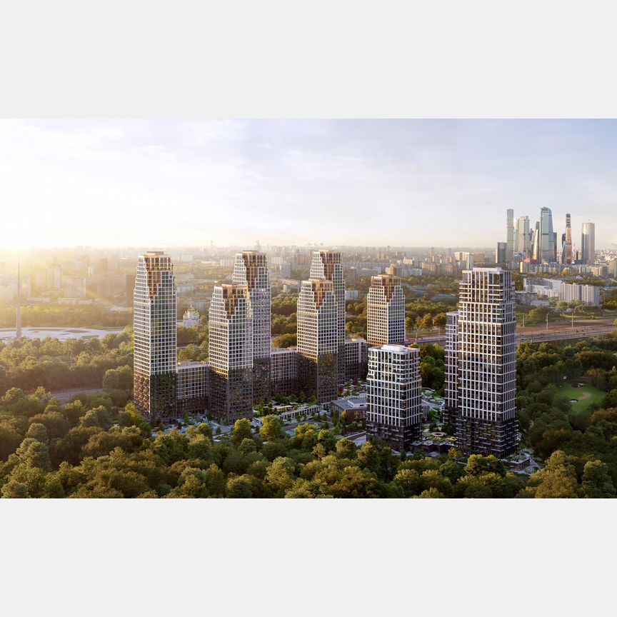 3-к. квартира, 87,6 м², 11/40 эт.