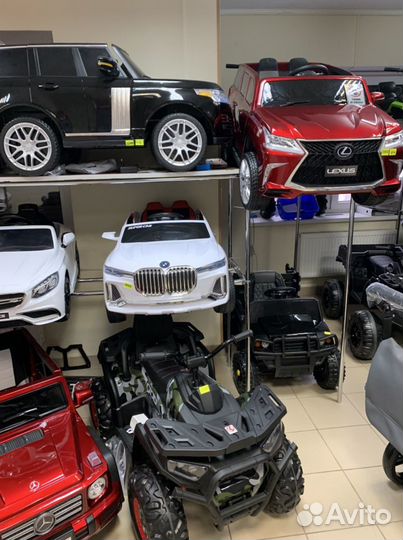 Детские электромобили в наличии в ассортименте