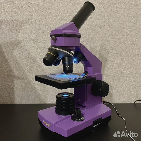 Микроскоп levenhuk 2L plus 640x