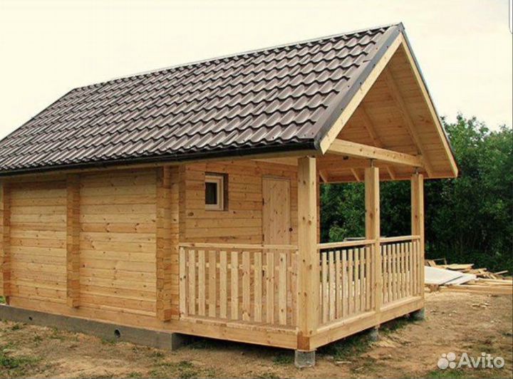 Бригада строителей плотник