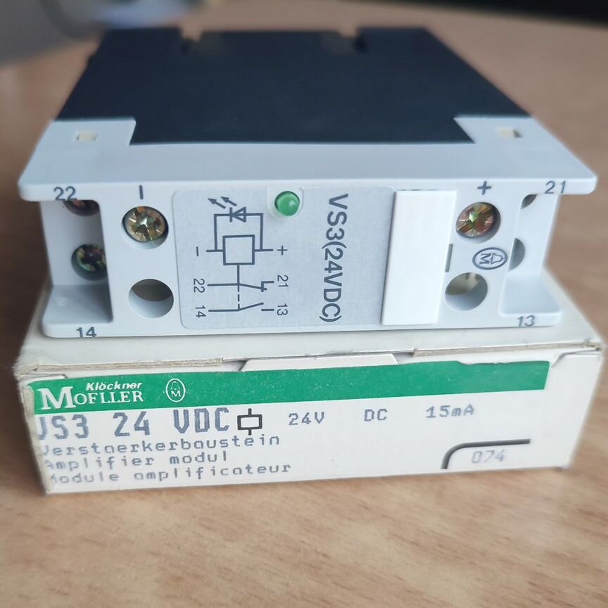 Vs3 24 Vdc Moeller / Eaton Amplifier Module