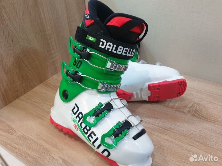 Горнолыжные ботинки и лыжи детские 22