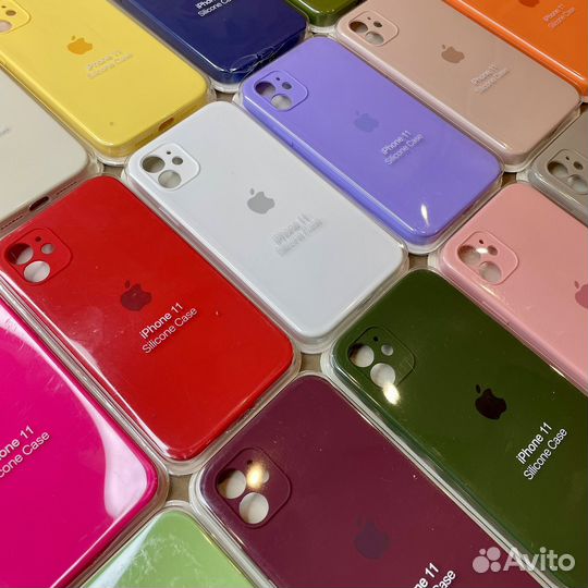 Чехол с квадратными гранями iPhone 11