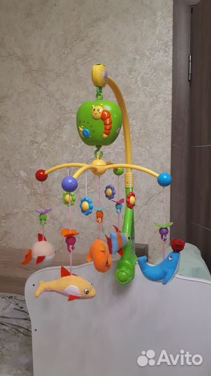 Мобиль на кроватку с проектором