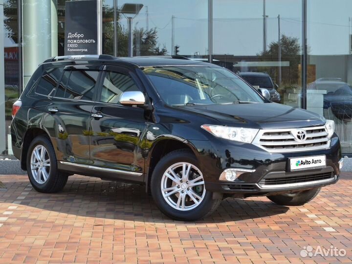 Toyota Highlander 3.5 AT, 2012, 240 895 км