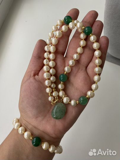 Комплект из жемчуга