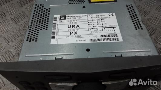 Магнитола opel zafira B (3BR09I401)