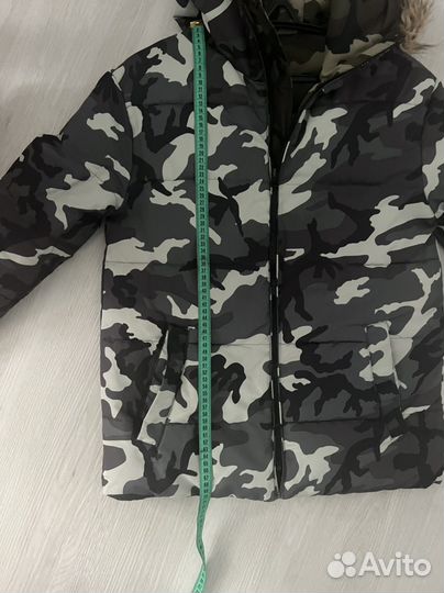 Зимняя куртка zara 140-150