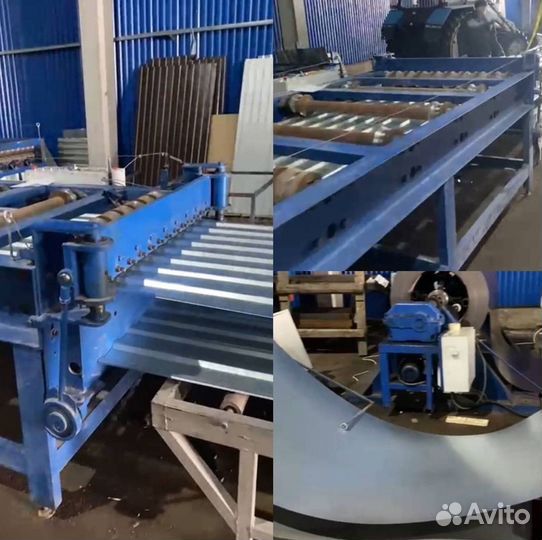 Станок для производства профильного листа