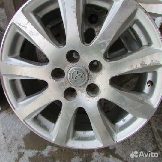 Литые диски r17 5x114 3 toyota camry, рав 4