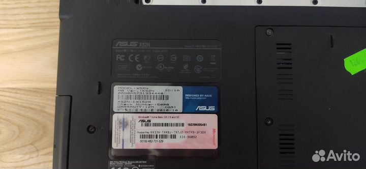 Ноутбук asus x52n