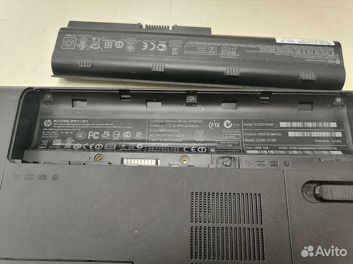 Ноутбук Compaq Presario CQ58 (Вжд)