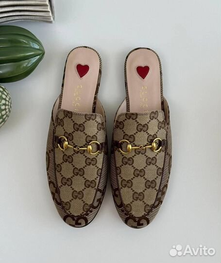 Мюли Gucci Princetown