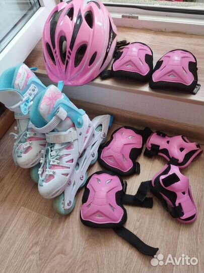 Роликовые коньки 32-35
