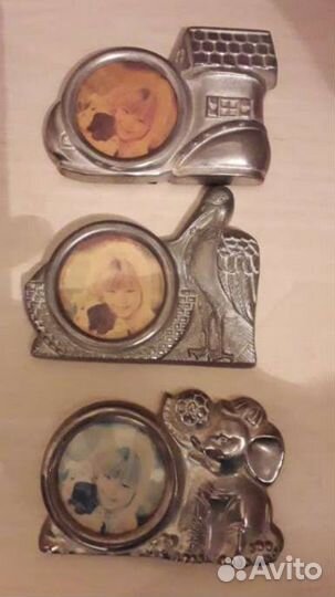 Винтажные рамки для фото 3шт