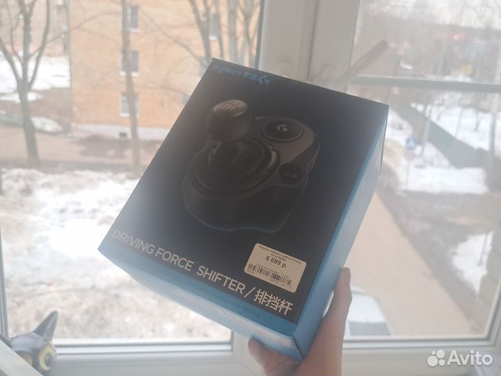 Игровой руль кастом + Logitech шифтер