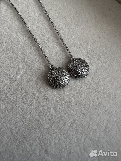 Серебряные серьги Wanna Be