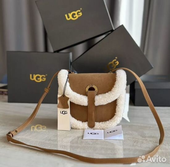 Сумка женская ugg с мехом