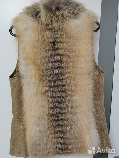 Жилетка женская с мехом