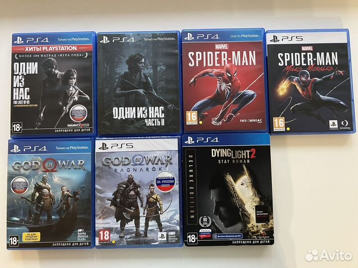 Игры для приставок ps4; ps5