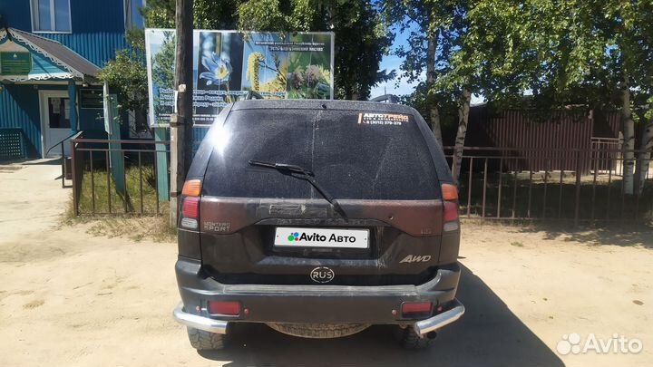Mitsubishi Montero Sport 3.0 AT, 2002, 231 000 км