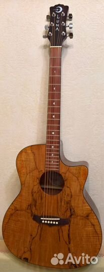 Электроакустическая гитара Luna (USA) новая