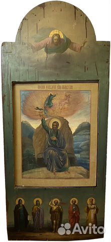 Храмовая икона Рама Пантократор 19 век
