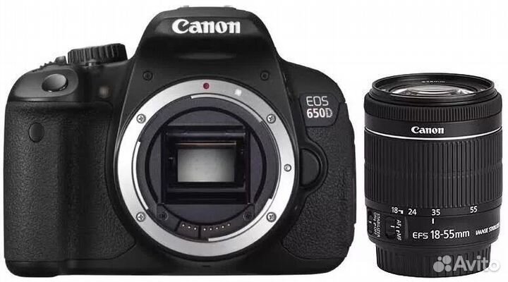 Зеркальный фотоаппарат canon 650d kit