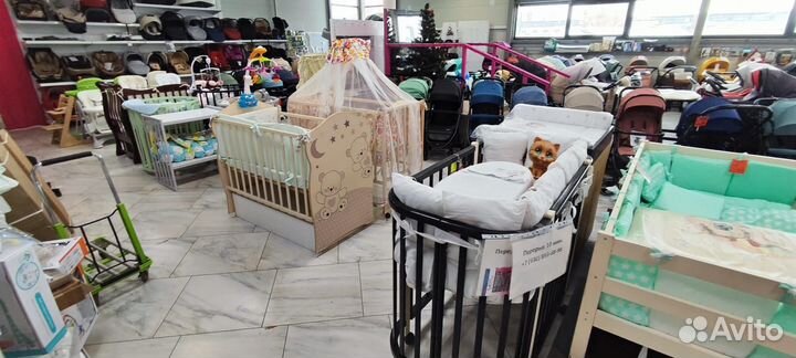 Кроватка детская. овал круг классика трансформер