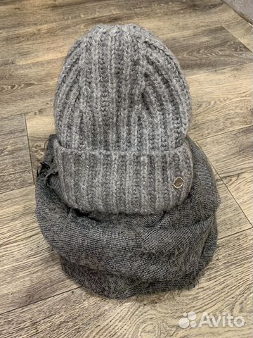 Комплект шапка и шарф