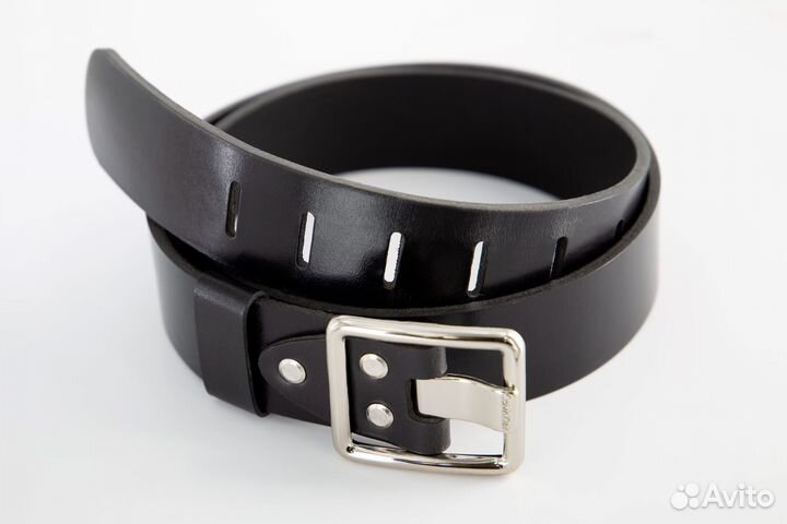 Ремень из премиум кожи ручная работа