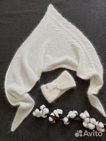 Шаль пуховая